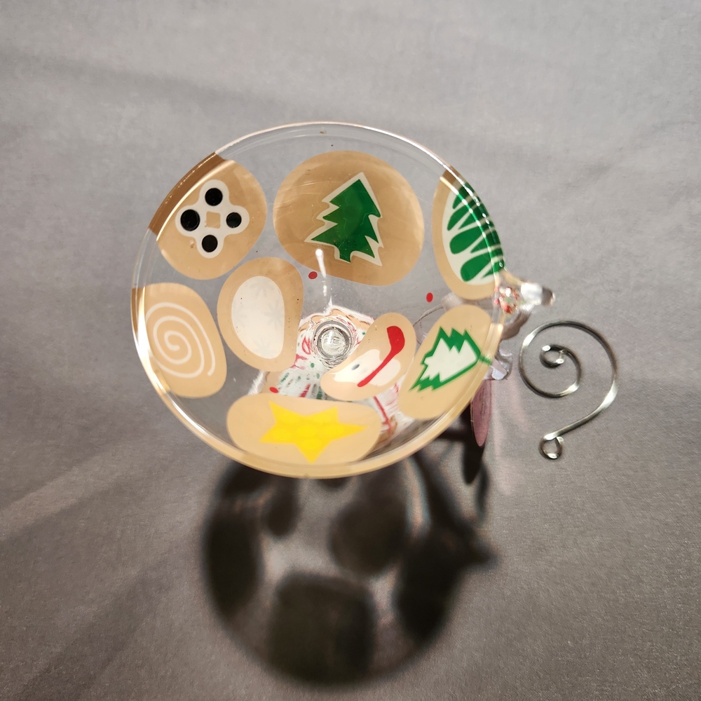 Lolita Mini-Tini Holiday Christmas Martini Glass Ornament - Multicolor - Picture 3 of 10
